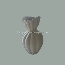 Hand Corseted Ceramic Vase